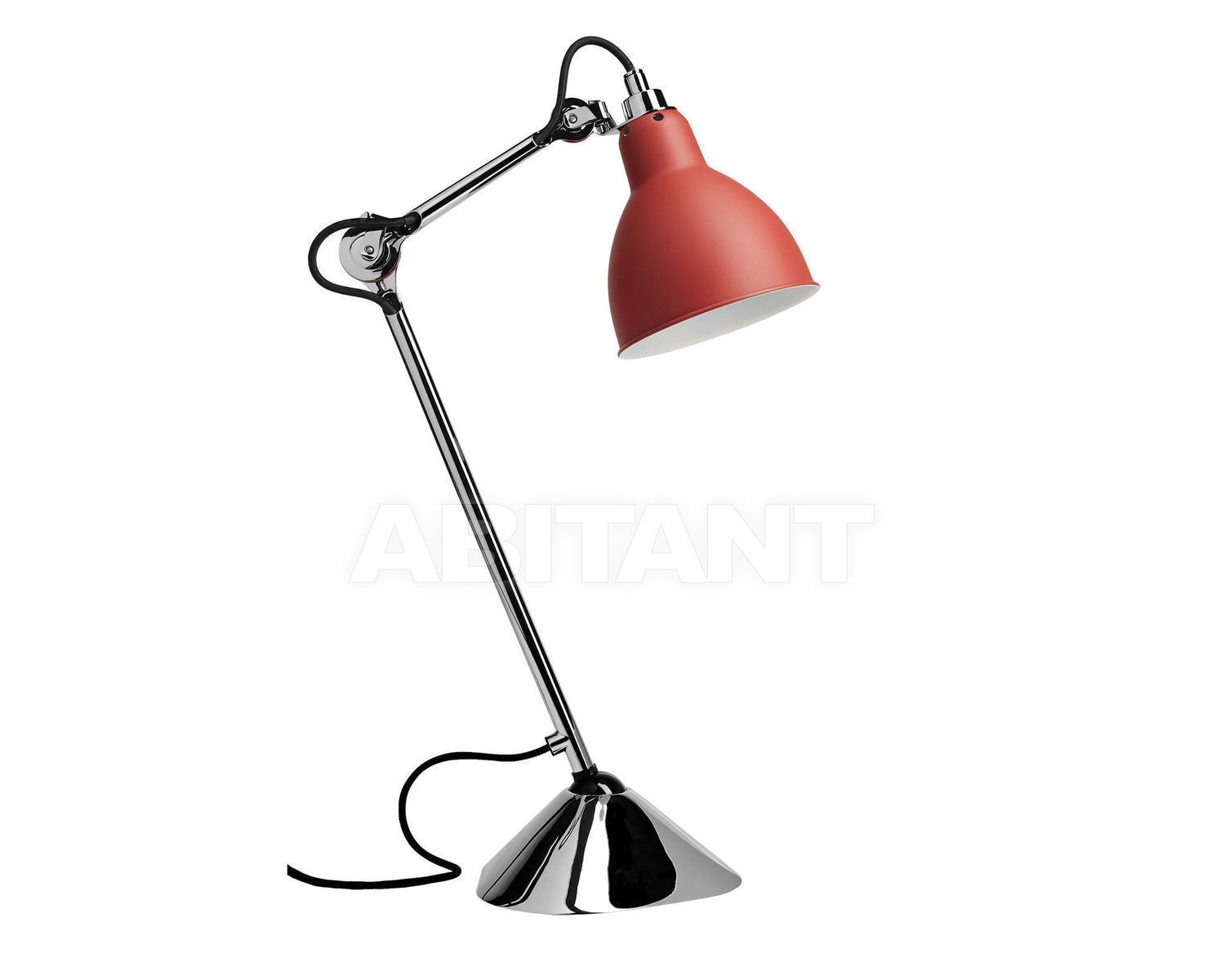 Купить Лампа настольная La Lampe Gras by DCW éditions GRAS LAMPS 205 CH-RED