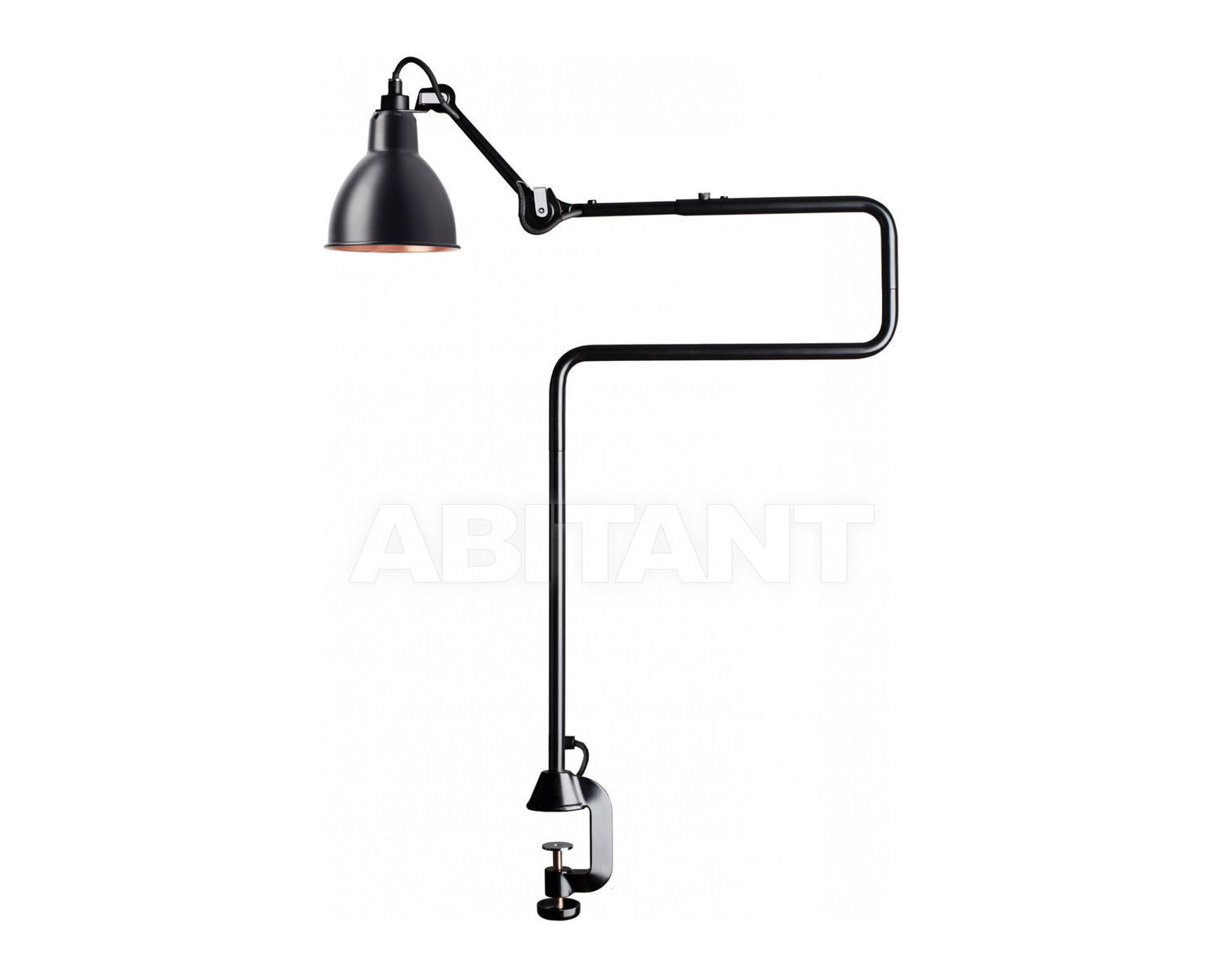 Купить Лампа настольная La Lampe Gras by DCW éditions GRAS LAMPS 211-311 BL-BL-COP