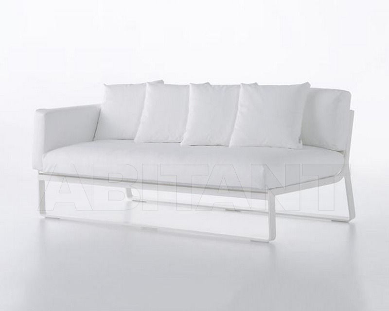 Купить Диван для террасы Gandia Blasco 2015 Flat Sofa modular 1 Frame white 