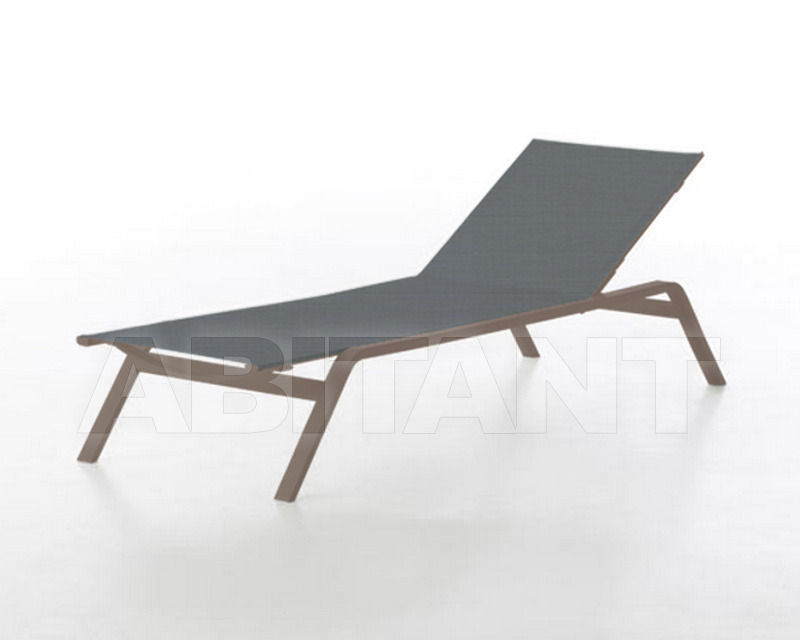 Купить Шезлонг Gandia Blasco 2015 TUMBONA STACK Batyline silver 