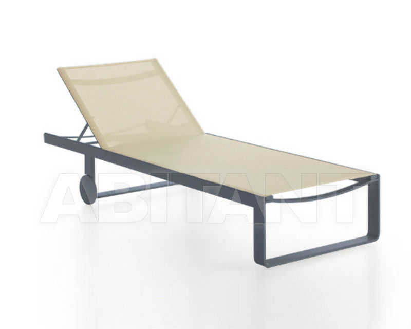Купить Шезлонг Gandia Blasco 2014 TUMBONA FLAT TEXTIL Batyline sand