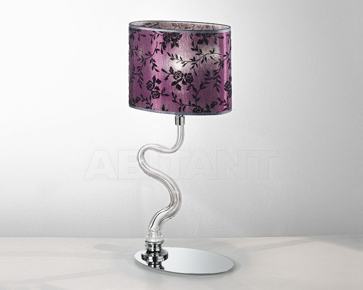 Купить Лампа настольная OR Illuminazione s.r.l.  Murano 1001/LP CR CRISTALLO