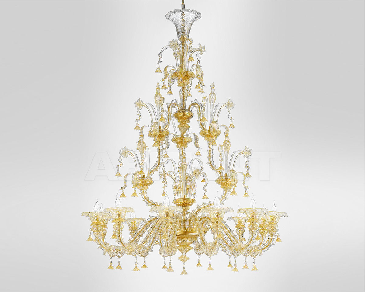 Купить Люстра OR Illuminazione s.r.l.  Murano 1014 ORO