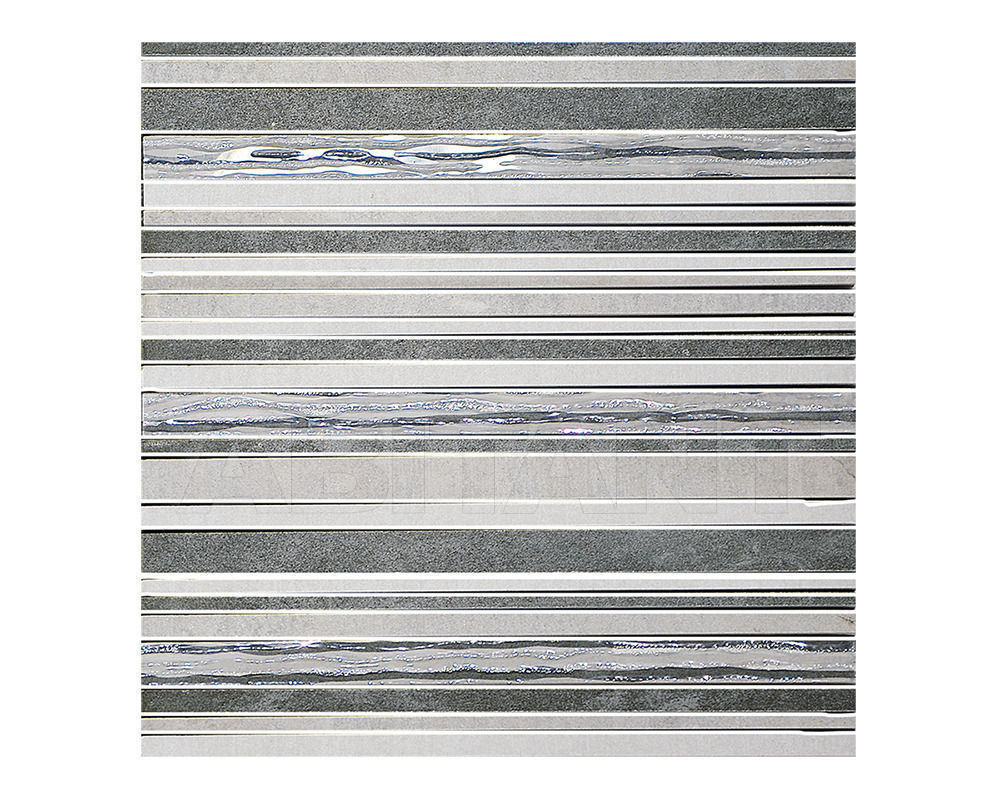 Купить Плитка настенная Stripes Concrete Silver Ceramiche Brennero Concrete Evolution MOSTRIS