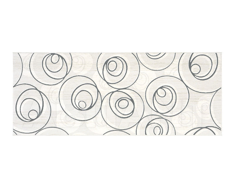Купить Плитка настенная Curl White Iron Ceramiche Brennero Splendida Shiny CURWI