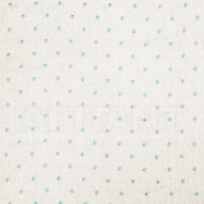 Купить Портьерная ткань Natkin Dot Turquoise Fabricut Linen Window 0218402