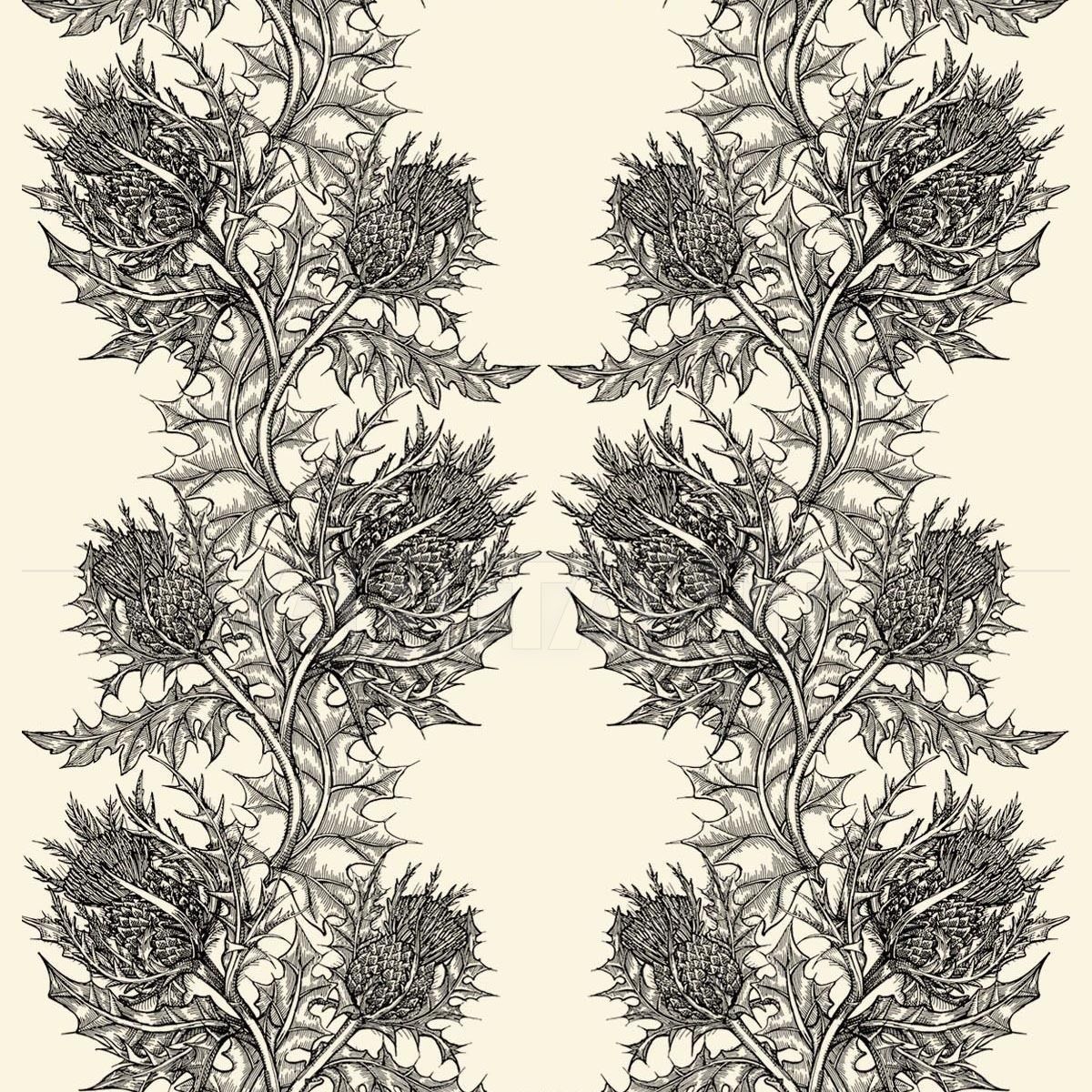 Купить Флизелиновые обои THISTLE SUPERWIDE Timorous beasties Raeberry SWP/THL/IVY/01