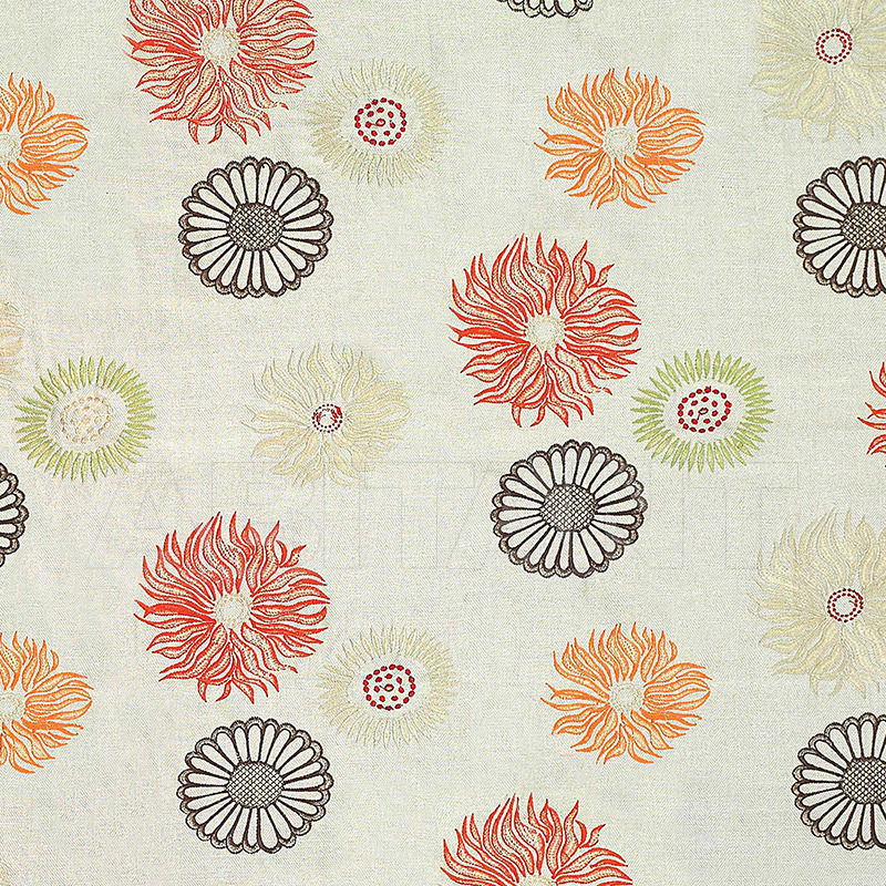 Купить Портьерная, обивочная ткань Mexico Naranja/Verde Gastón y Daniela Lisboa Collection GDT 4938 002