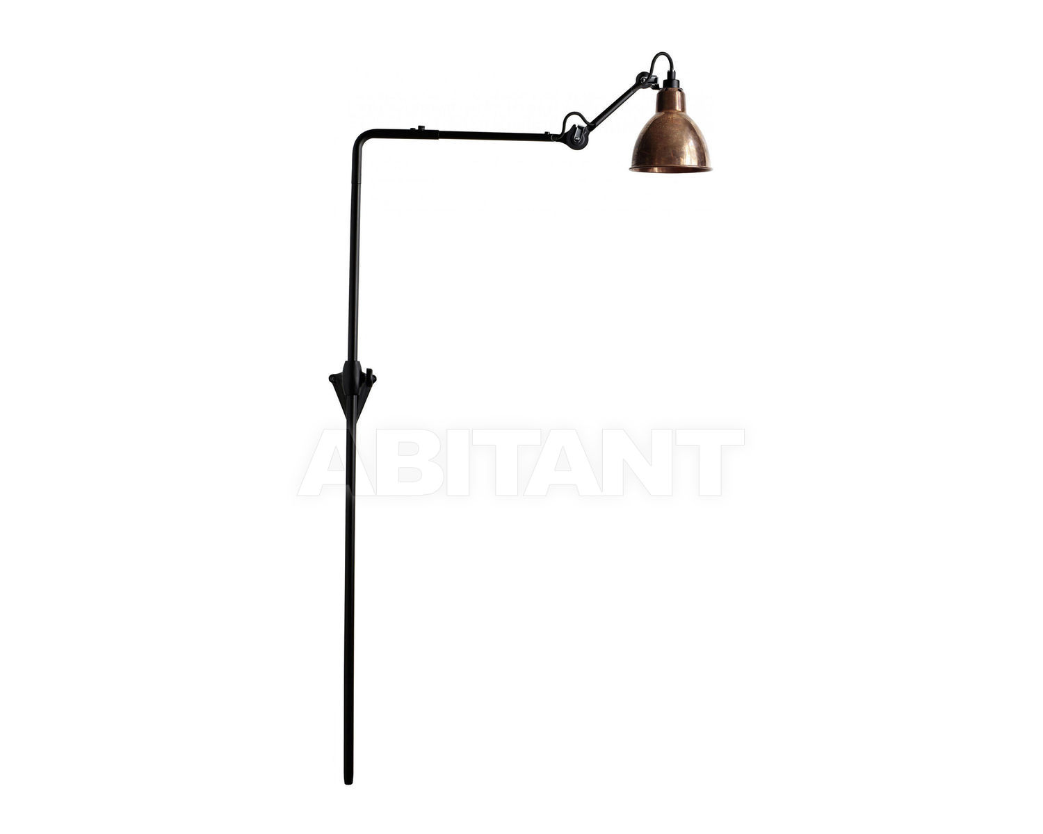 Купить Светильник настенный La Lampe Gras by DCW éditions GRAS LAMPS 216 BL-COP-RAW
