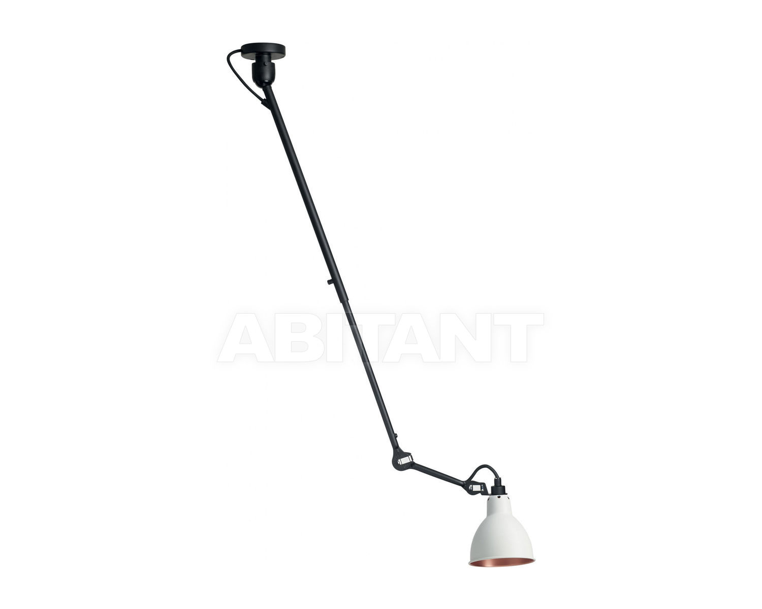 Купить Светильник La Lampe Gras by DCW éditions GRAS LAMPS 302 BL-WH-COP