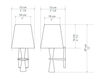 Схема Бра Objet Insolite  2015 ÈVE SCONCES 2 Современный / Скандинавский / Модерн