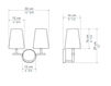 Схема Бра Objet Insolite  2015 PERCEVAL SCONCES Современный / Скандинавский / Модерн