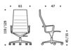 Схема Кресло ICF Office 2015 1963263 357 Современный / Скандинавский / Модерн