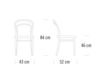 Схема Стул Thonet 2015 214 3 Современный / Скандинавский / Модерн