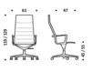 Схема Кресло ICF Office 2015 1960269 913 Современный / Скандинавский / Модерн