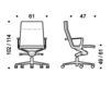 Схема Кресло ICF Office 2015 1973173 357 Современный / Скандинавский / Модерн
