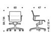Схема Кресло ICF Office 2015 3695729 919 Современный / Скандинавский / Модерн