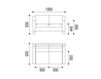 Схема Диван Palais Neue Wiener Werkstaette Sofas and chairs 2015 SO 145 FBZ Современный / Скандинавский / Модерн