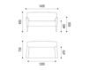 Схема Канапе MIRABELLE Neue Wiener Werkstaette Sofas and chairs 2015 SO 140 FBZ 1 Современный / Скандинавский / Модерн
