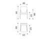 Схема Кресло FIGARO Neue Wiener Werkstaette CHAIRS AST 57 1 Современный / Скандинавский / Модерн