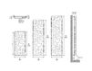 Схема Радиатор Digit Caleido/Co.Ge.Fin Design FDI185349 Современный / Скандинавский / Модерн