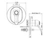 Схема Встраиваемый смеситель Fima - Carlo Frattini Bell F3369X2CR Классический / Исторический / Английский