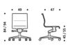 Схема Кресло ICF Office 2015 3685229 981 Современный / Скандинавский / Модерн