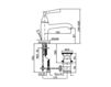 Схема Смеситель для раковины Zucchetti Kos Bellagio ZP3193 Классический / Исторический / Английский