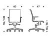 Схема Кресло ICF Office 2015 3693289 901 Современный / Скандинавский / Модерн