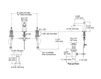 Схема Смеситель для раковины Margaux Kohler 2015 K-16232-3-SN Современный / Скандинавский / Модерн
