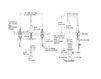 Схема Смеситель для раковины Purist Kohler 2015 K-14406-4-BGD Минимализм / Хай-тек