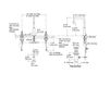 Схема Смеситель для раковины Purist Kohler 2015 K-14406-4-BV Минимализм / Хай-тек