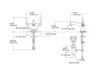 Схема Смеситель для раковины Bancroft Kohler 2015 K-10579-4-CP Современный / Скандинавский / Модерн