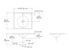 Схема Раковина накладная Impressions Kohler 2015 K-3048-1-95 Минимализм / Хай-тек