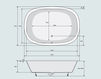 Схема Ванна BELGRAVIA ROYALE Watergame Company 2015 BG060F1 BGOP001 Современный / Скандинавский / Модерн
