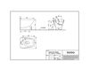 Схема Унитаз подвесной Toto Europe GmbH 2015 CW682B#XW Современный / Скандинавский / Модерн