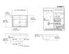 Схема Раковина накладная Tresham Kohler 2015 K-2991-1-58 Современный / Скандинавский / Модерн