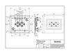 Схема Лейка душевая потолочная Toto Europe GmbH 2015 DBX117CAVE Современный / Скандинавский / Модерн