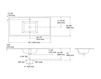 Схема Раковина накладная Impressions Kohler 2015 K-2783-1-G83 Современный / Скандинавский / Модерн