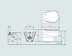Схема Унитаз напольный NEW SEAT Watergame Company 2015 WC024F1 WC996F1+WCD004F2 Классический / Исторический / Английский