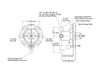 Схема Скрытая часть для смесителя Rite-Temp Kohler 2015 K-11748-K-NA Современный / Скандинавский / Модерн