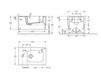 Схема Биде подвесное KLUDI PLUS Kludi 2015 49 BIW 43 Минимализм / Хай-тек