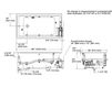 Схема Ванна гидромассажная Tea-for-Two Kohler 2015 K-856-H2-58 Современный / Скандинавский / Модерн