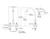 Схема Смеситель для кухни Revival Kohler 2015 K-16112-4-PB Современный / Скандинавский / Модерн