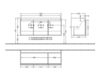 Схема Тумба под раковину FRAME TO FRAME Villeroy & Boch Bathroom and Wellness A797 S1 Современный / Скандинавский / Модерн