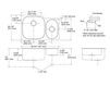 Схема Раковина встраиваемая Undertone Kohler 2015 K-3355-NA Современный / Скандинавский / Модерн
