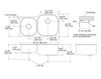 Схема Раковина встраиваемая Undertone Kohler 2015 K-3356-L-NA Современный / Скандинавский / Модерн