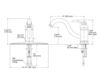 Схема Смеситель для кухни Fairfax Kohler 2015 K-12171-BN Современный / Скандинавский / Модерн