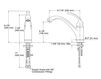 Схема Смеситель для кухни Forté Kohler 2015 K-10415-CP Современный / Скандинавский / Модерн
