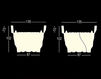 Схема Кашпо REBELOT Plust LIGHTS 9224 A4182+GREEN Минимализм / Хай-тек